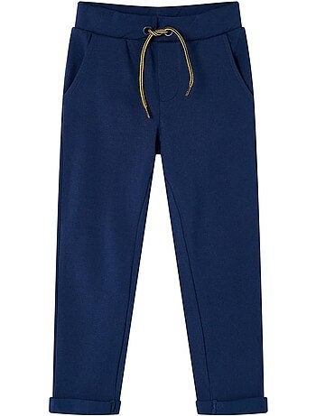 Pantalon enfant en coton à taille élastique - vidaxl