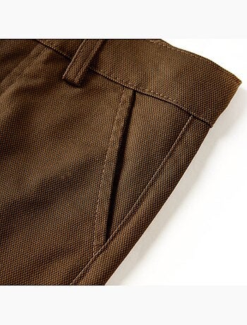 Pantalon enfant en coton à taille élastique - vidaxl