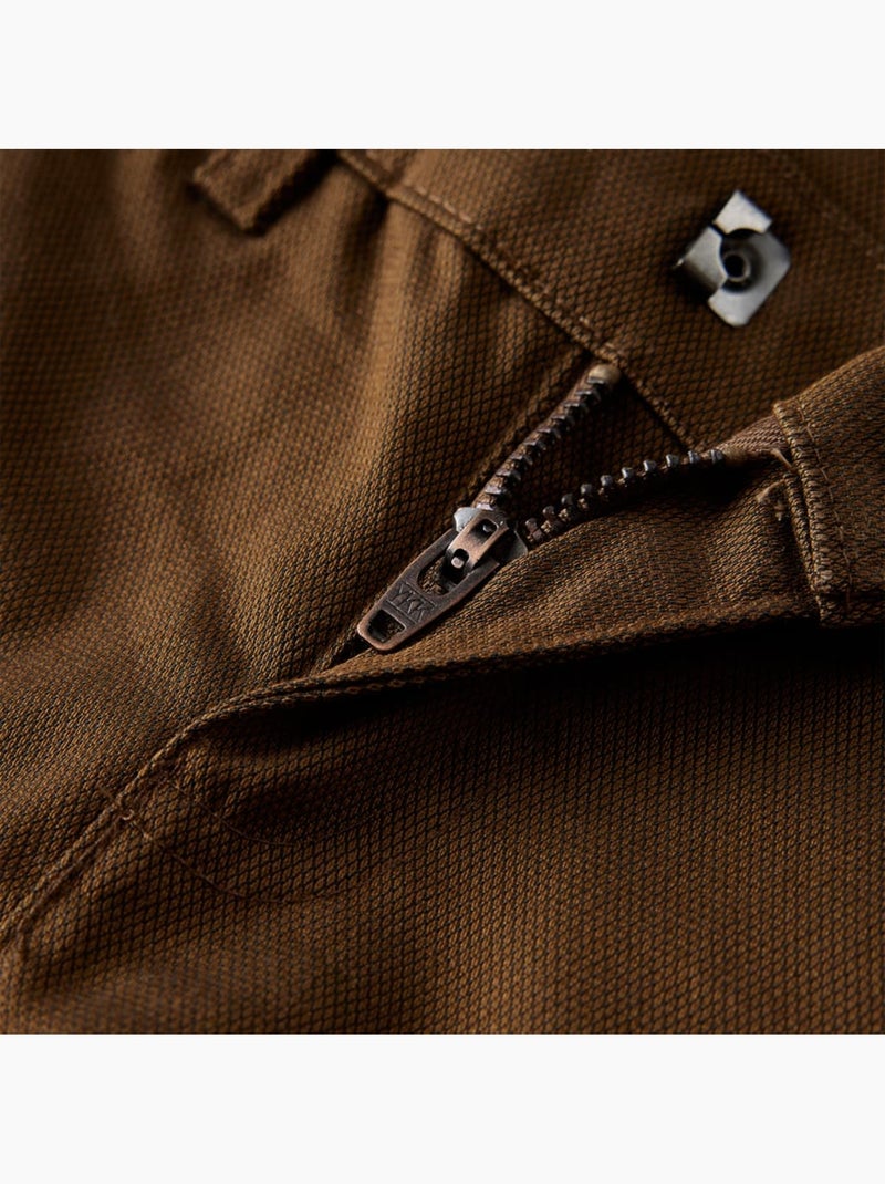 Pantalon enfant en coton à taille élastique - vidaxl Marron - Kiabi