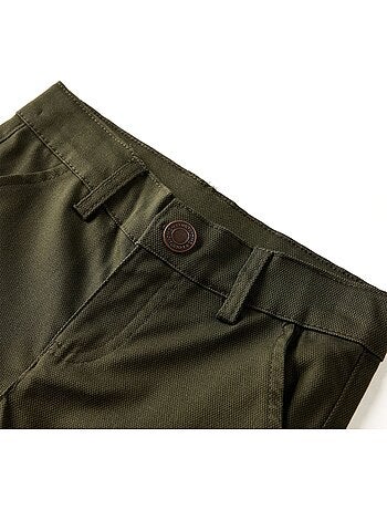Pantalon enfant en coton à taille élastique - vidaxl