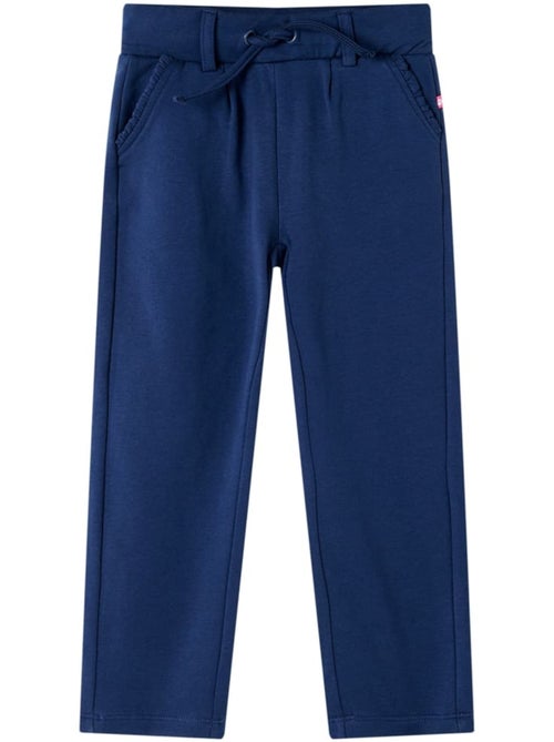 Pantalon enfant en coton à taille élastique et cordon - vidaxl - Kiabi