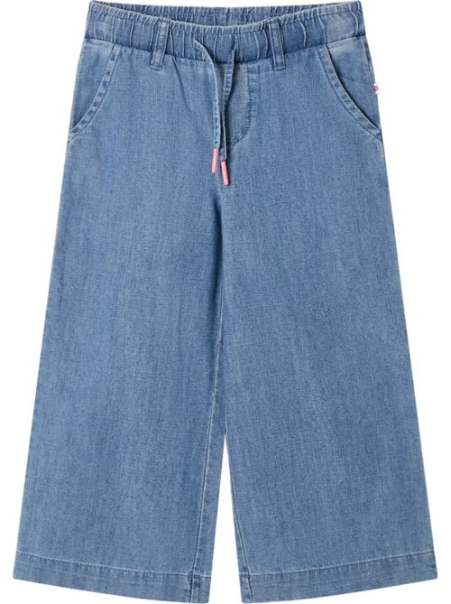 Pantalon enfant en coton taille élastique jambes larges - vidaxl - Kiabi Pantalon enfant en coton taille élastique jambes larges - vidaxl - Kiabi