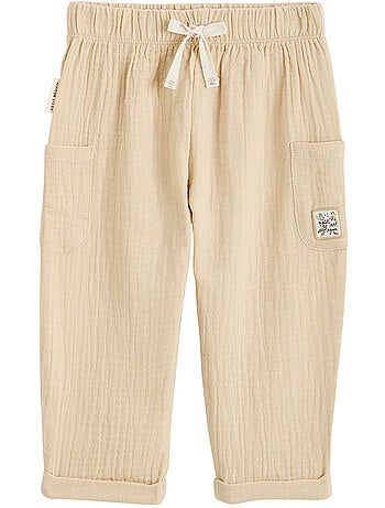 Pantalon enfant en gaze de coton Gabin