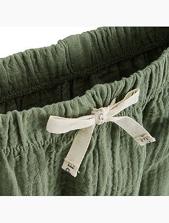Pantalon enfant en gaze de coton Gabin