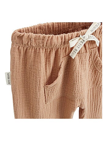 Pantalon enfant en gaze de coton Petit Envahisseur