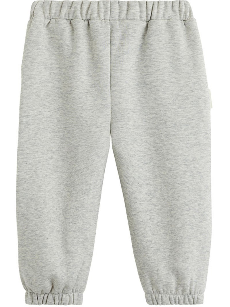 Pantalon enfant en molleton Gris - Kiabi