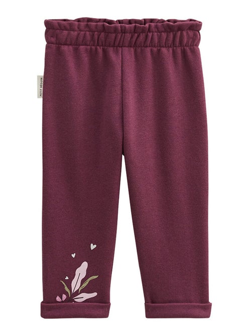 Pantalon enfant en molleton Mila - Kiabi