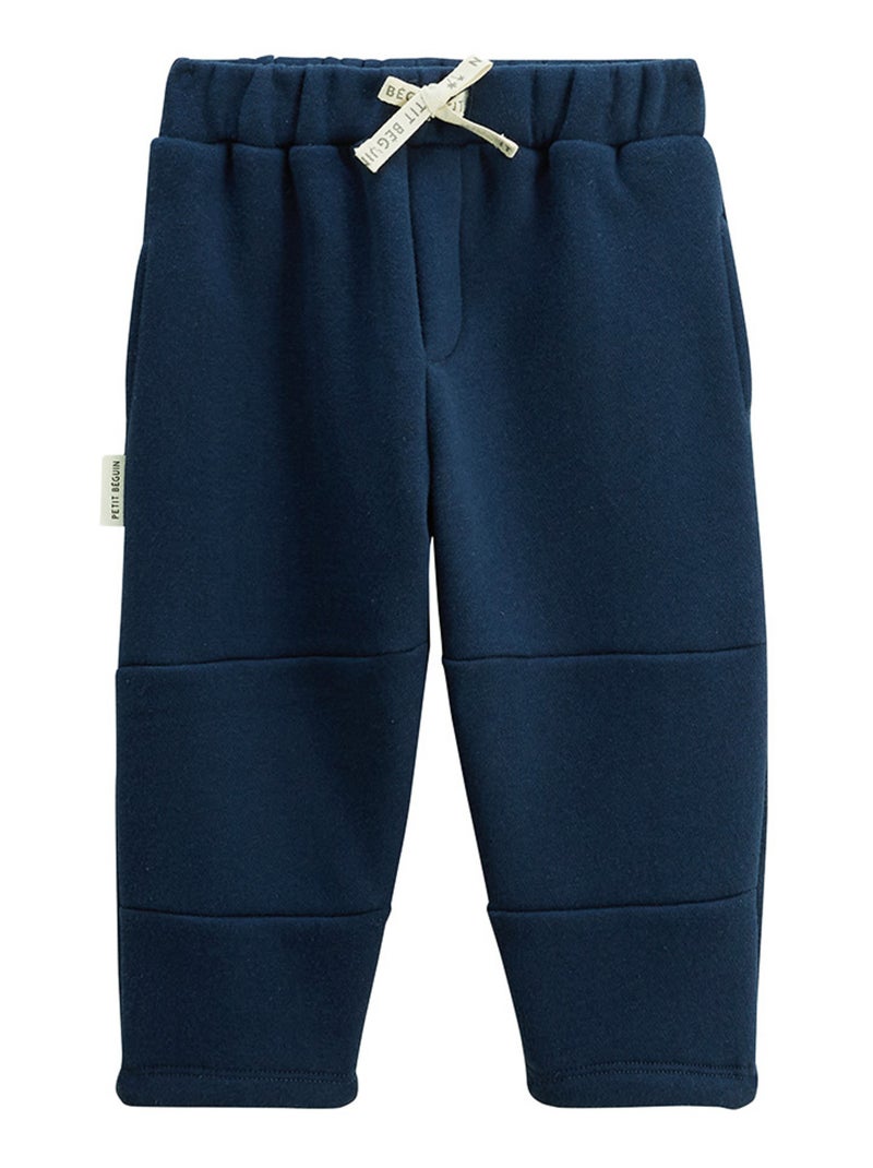 Pantalon enfant en molleton Oscar Bleu - Kiabi