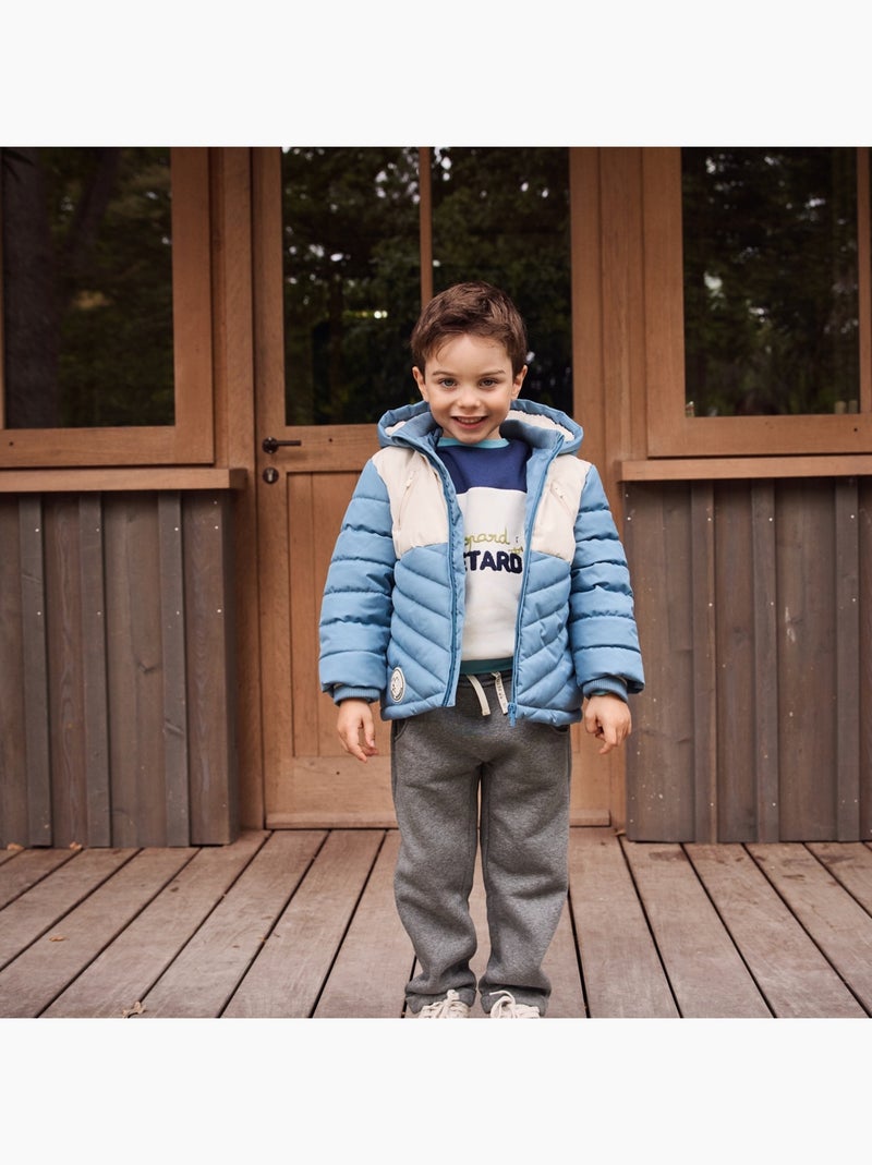 Pantalon enfant en molleton Touctouc Gris - Kiabi