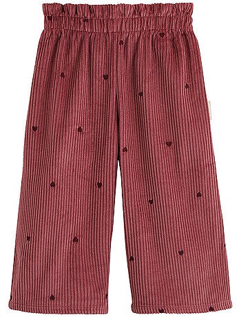 Pantalon enfant en velours côtelé aimée