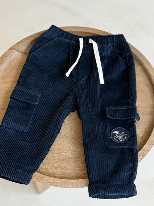 Pantalon enfant en velours côtelé Boavista - Kiabi