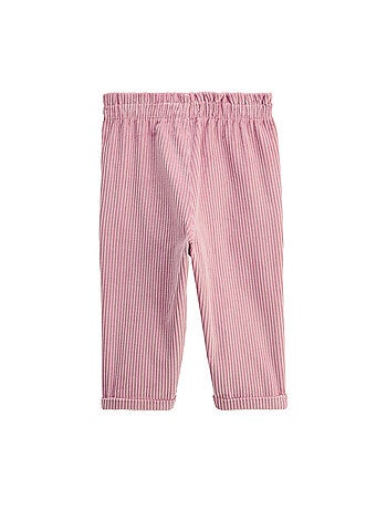 Pantalon enfant en velours côtelé Céleste