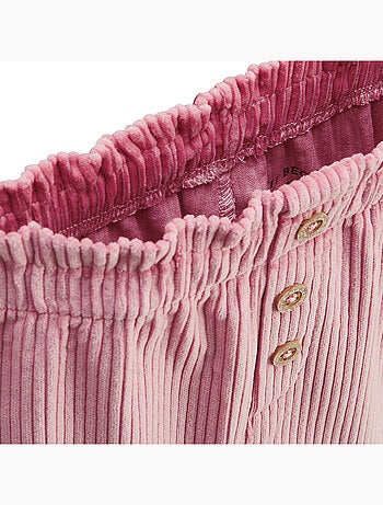 Pantalon enfant en velours côtelé Céleste