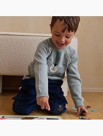 Pantalon enfant en velours c?tel? Boavista
