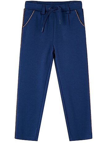 Pantalon enfant en viscose avec taille élastique et lien - vidaxl