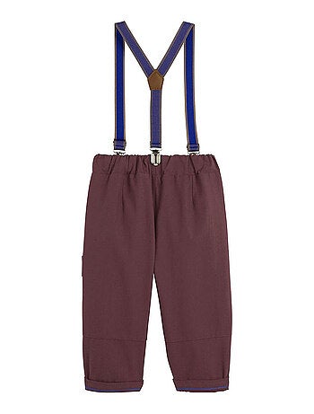 Pantalon enfant et bretelles Groovy