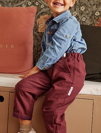 Pantalon enfant et bretelles Groovy