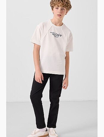 Pantalon enfant jambe droite tommy