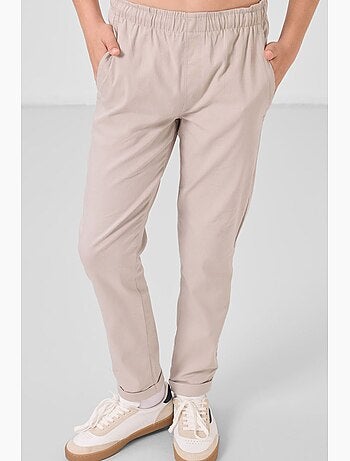 Pantalon enfant jambe droite tommy