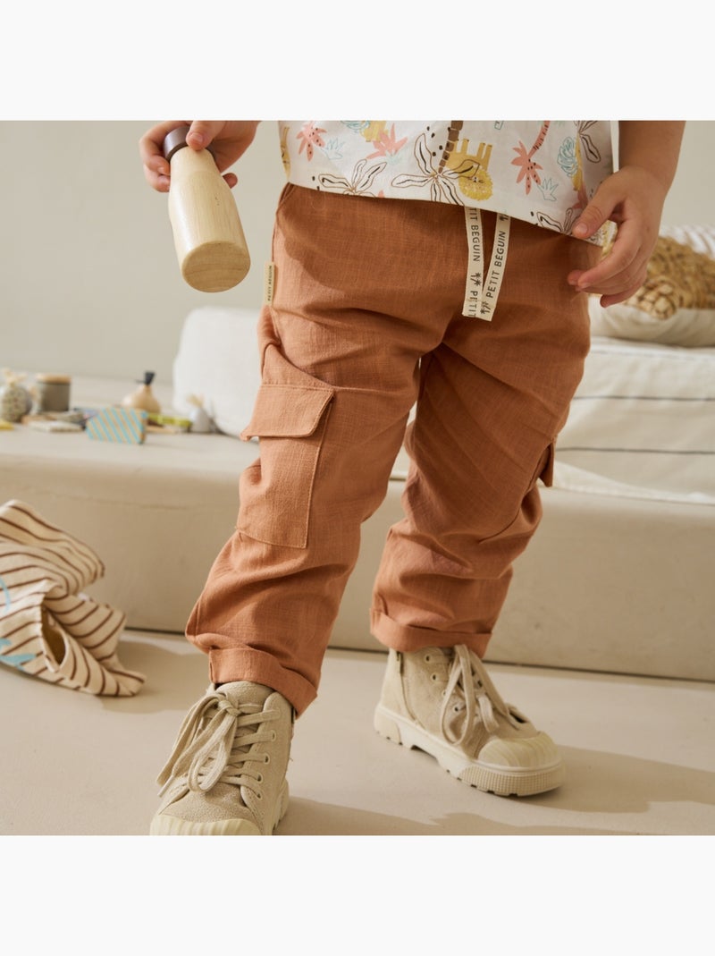 Pantalon enfant Kansas City Camel - Kiabi