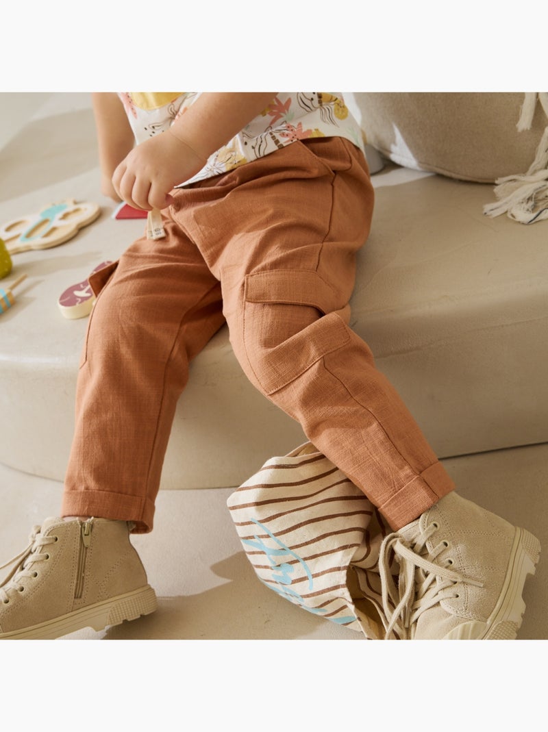 Pantalon enfant Kansas City Camel - Kiabi
