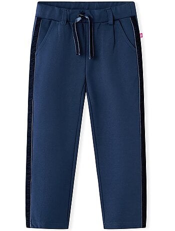 Pantalon enfant nuit avec galons noirs - vidaxl