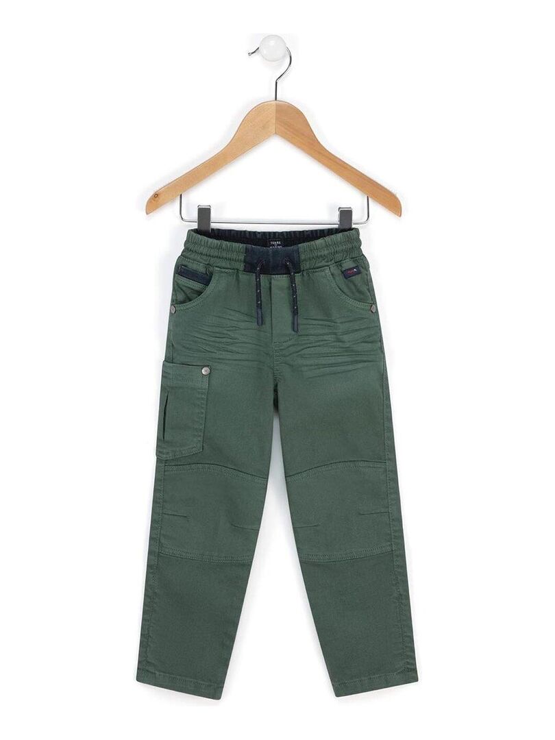 Pantalon Enfant Terre de Marins Vert - Kiabi