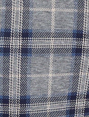 Pantalon enfilable à carreaux - Damart