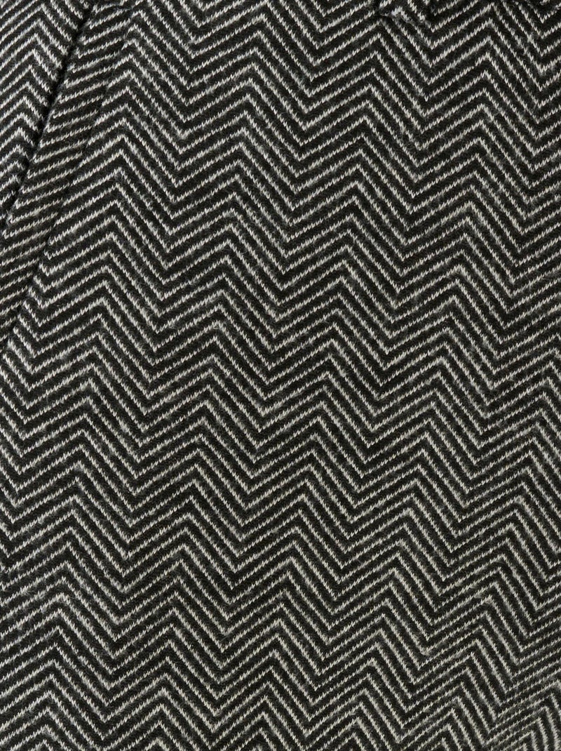 Pantalon enfilable en maille jacquard émerisée - Damart Gris - Kiabi