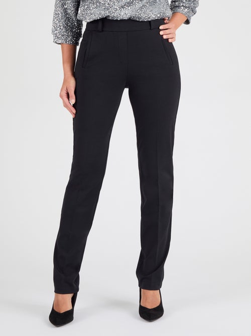 Pantalon enfilable maille milano bi-extensible Perfect Fit by Damart - Damart - Kiabi