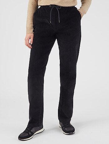 Pantalon enfilable velours - Damart