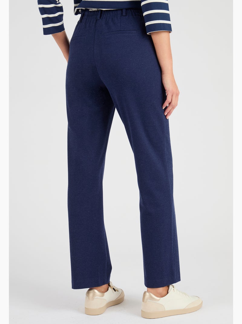 Pantalon enfilable viscose Lenzing(TM) EcoVero(TM) - Damart Bleu - Kiabi