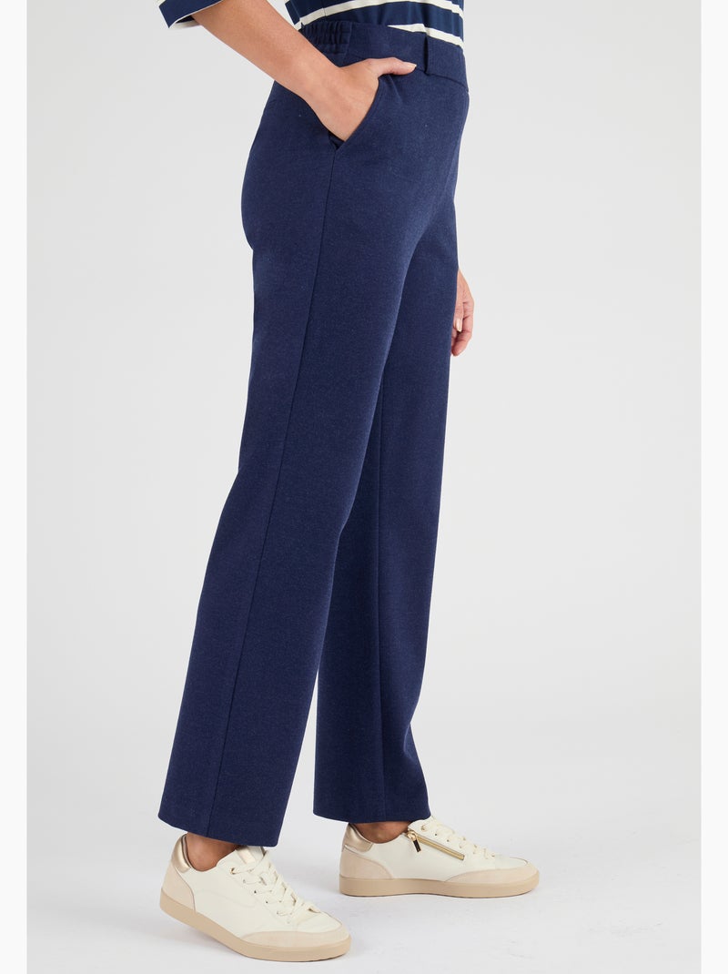 Pantalon enfilable viscose Lenzing(TM) EcoVero(TM) - Damart Bleu - Kiabi