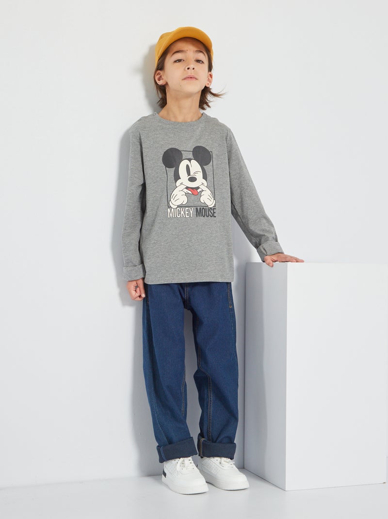 Pantalon enfilage facile Bleu - Kiabi