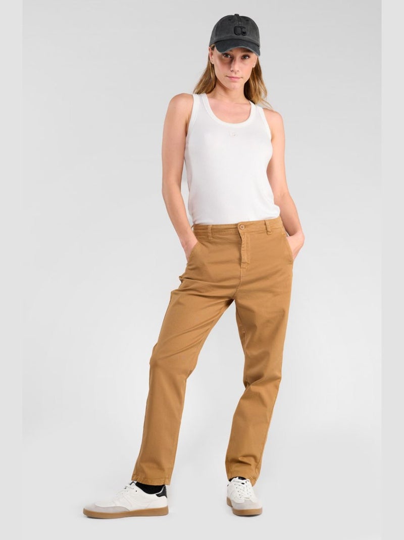 Pantalon ERLE chino 'Le Temps Des Cerises' Beige - Kiabi