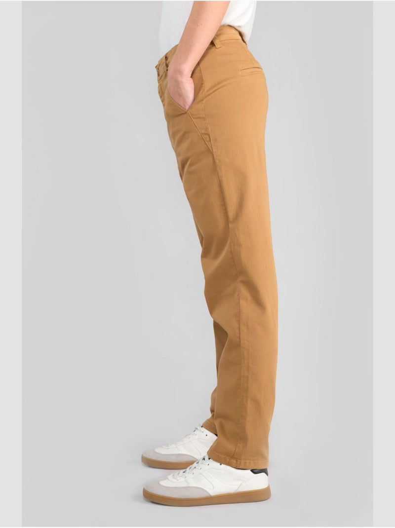Pantalon erle chino 'le temps des cerises' Beige - Kiabi