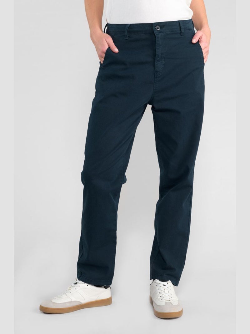 Pantalon ERLE chino 'Le Temps Des Cerises' Bleu - Kiabi