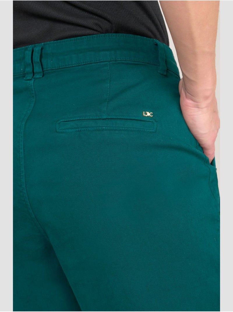 Pantalon erle chino 'le temps des cerises' Bleu - Kiabi