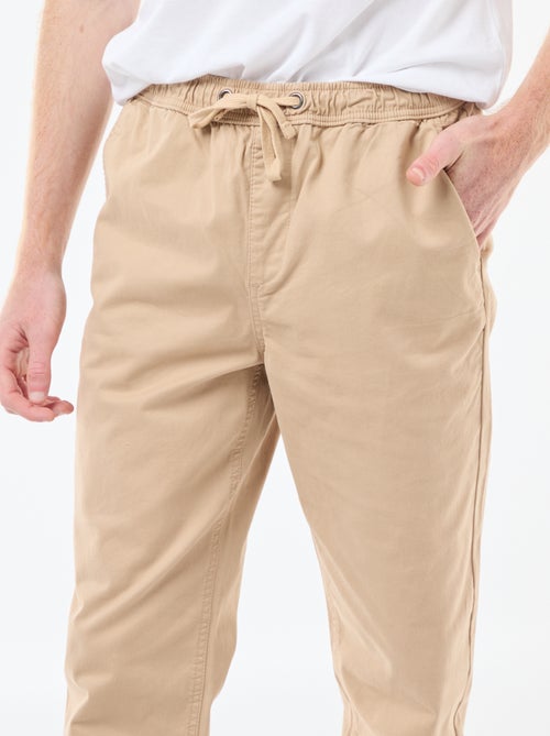 Pantalon esprit 'jogger' - Kiabi