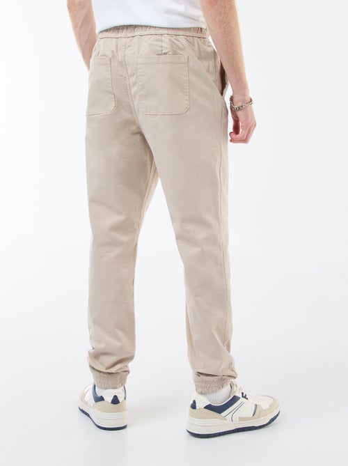 Pantalon esprit 'jogger' - Kiabi
