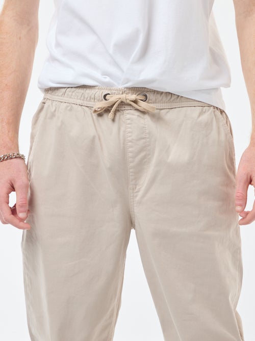 Pantalon esprit 'jogger' - Kiabi