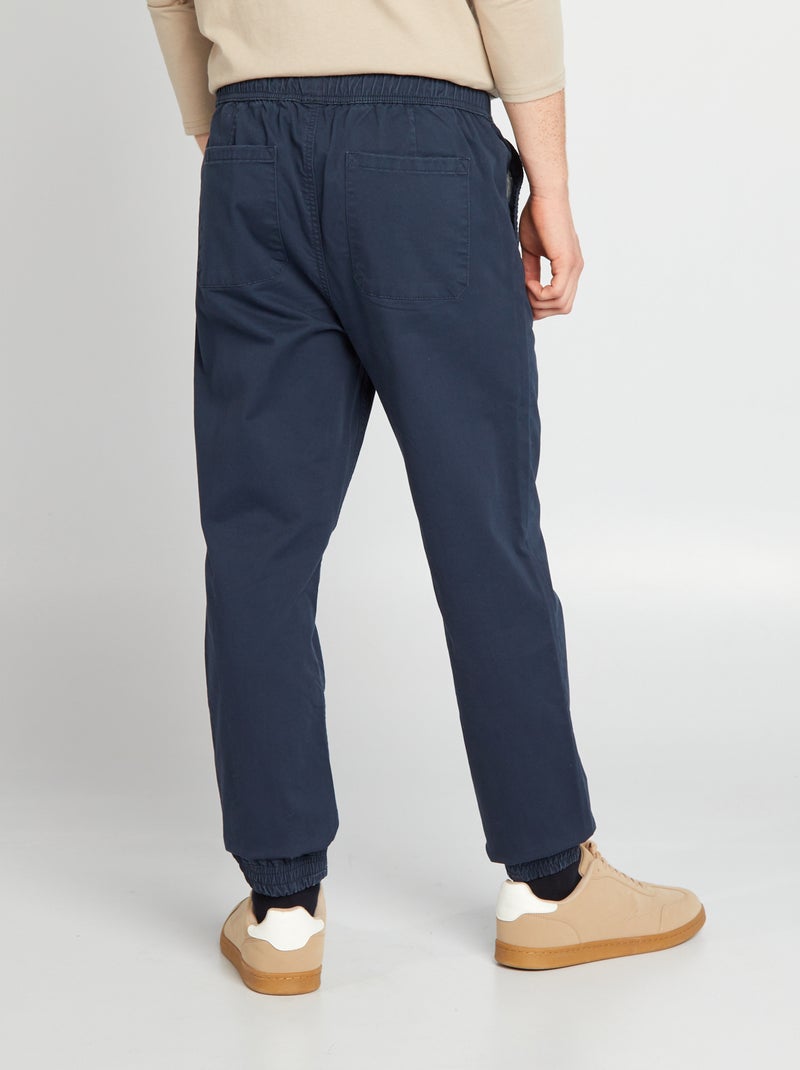 Pantalon Droit Pantalon Esprit Homme Pantalon Esprit 'jogger' Bleu