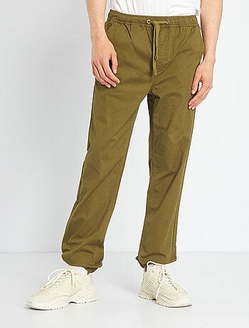 Pantalon cargo homme ensemble hi-street multi-poches colorés