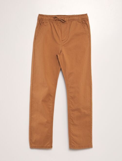 Pantalon esprit 'jogger' - Kiabi