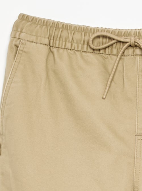 Pantalon esprit 'jogger' multipoches - Kiabi