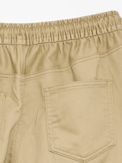 Pantalon esprit 'jogger' multipoches - Kiabi