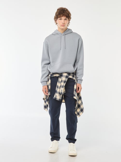 Pantalon esprit 'jogger' multipoches - Kiabi