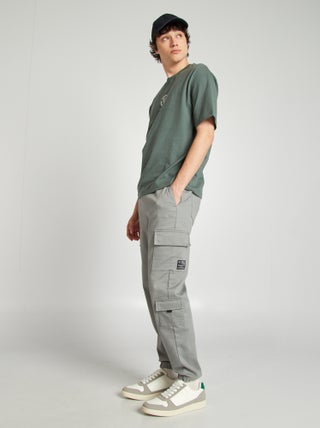 Pantalon esprit 'jogger' multipoches