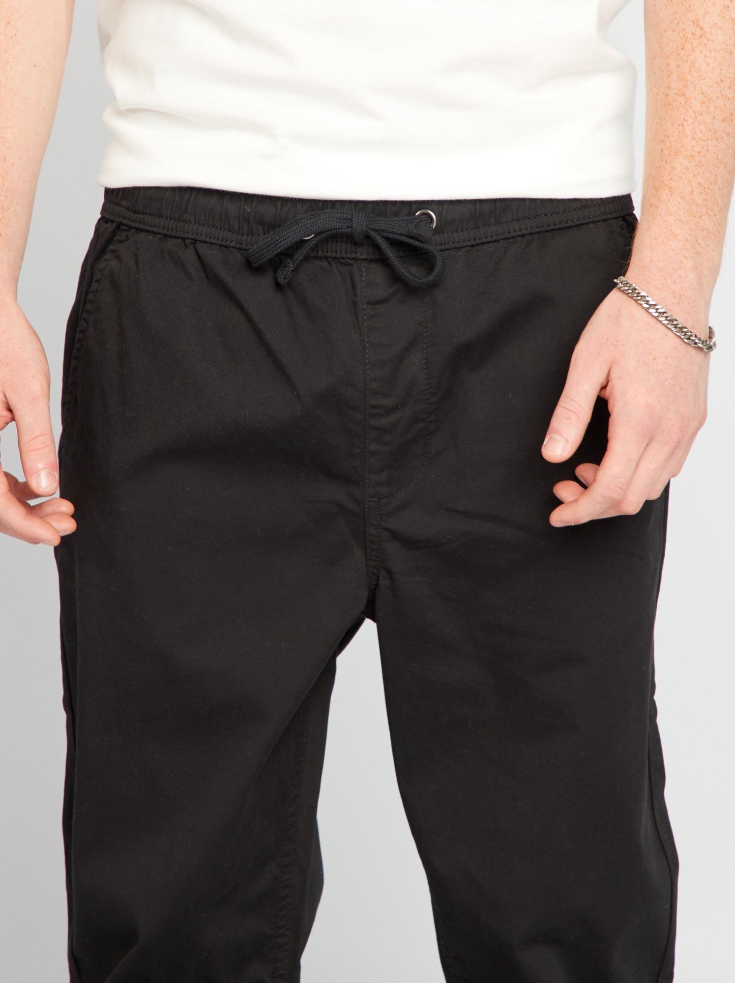 Chino jogger homme