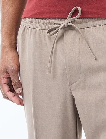 Pantalon esprit 'jogger' uni